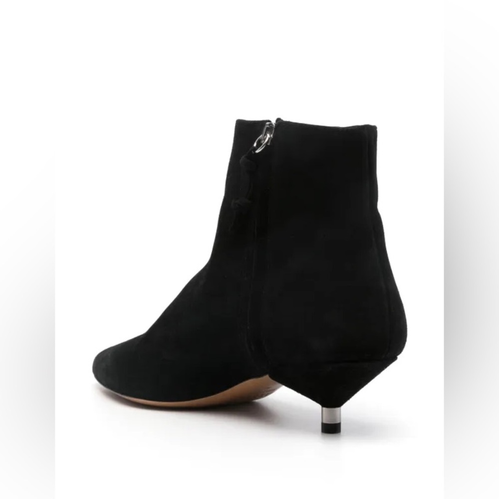 EUC  ISABEL MARANT BLACK 45mm Eana ankle boots - Picture 13 of 14